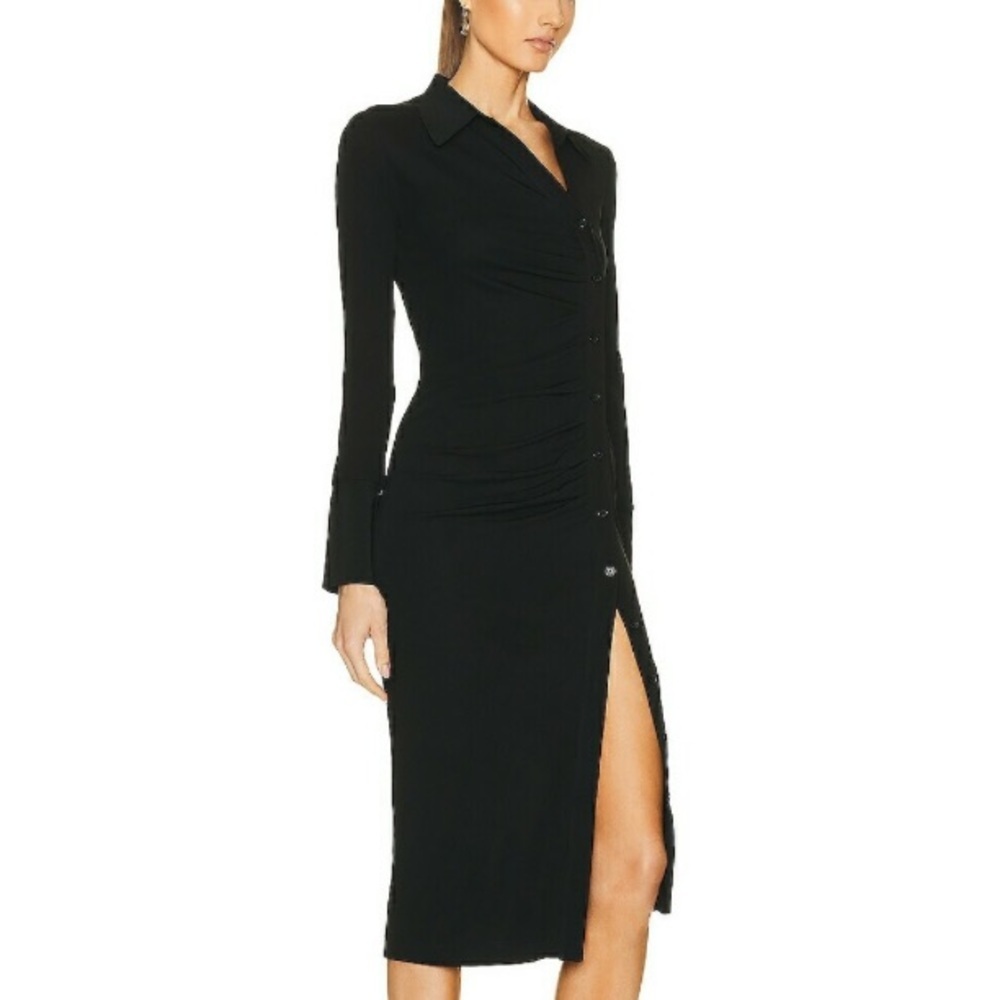 Helmut Lang
Helmut Lang Asymmetrical Shirt Dress In Black - Picture 3 of 4